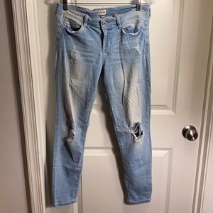 Sneak peek stretchy jeans size 5
